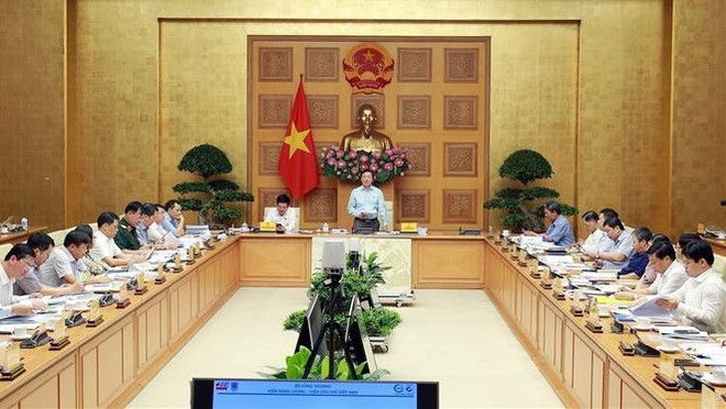Le vice-PM Tran Hong Ha préside une réunion concernant le Plan directeur national de l’énergie ảnh 1
