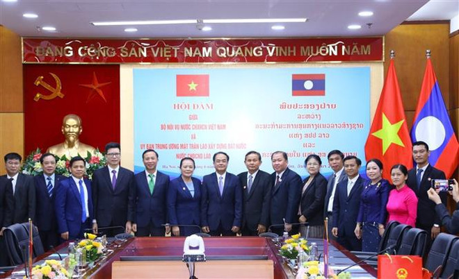 Vietnam-Laos: échange d’expériences sur la gestion des affaires religieuses ảnh 2 Vietnam-Laos: échange d’expériences sur la gestion des affaires religieuses ảnh 2