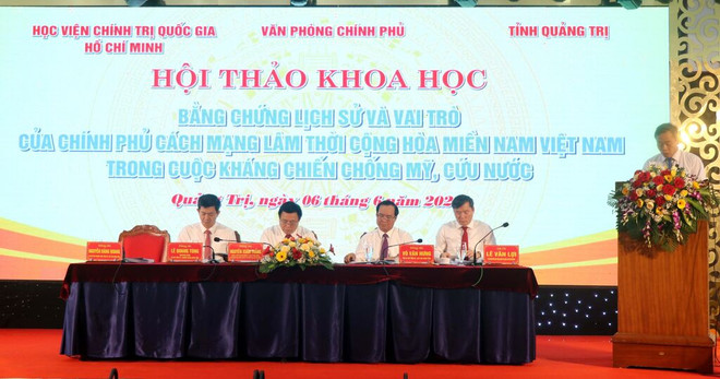 Le rôle du gouvernement provisoire du Sud Vietnam au cours de la guerre anti-américaine ảnh 1 Le rôle du gouvernement provisoire du Sud Vietnam au cours de la guerre anti-américaine ảnh 1