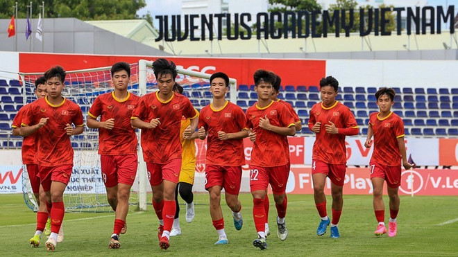 Les U17 Vietnam se préparent pour la finale de la Coupe d’Asie U17 de l’AFC 2023 ảnh 1 Les U17 Vietnam se préparent pour la finale de la Coupe d’Asie U17 de l’AFC 2023 ảnh 1
