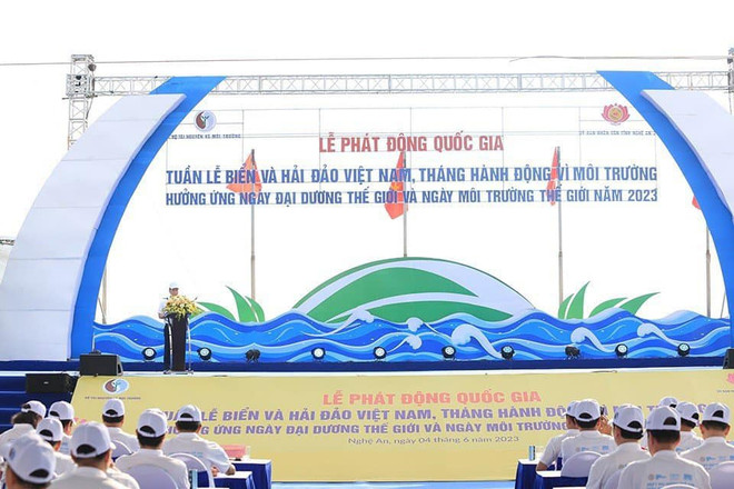 Lancement de la Semaine de la mer et des îles du Vietnam et du Mois d’action pour l’environnement ảnh 1 Lancement de la Semaine de la mer et des îles du Vietnam et du Mois d’action pour l’environnement ảnh 1