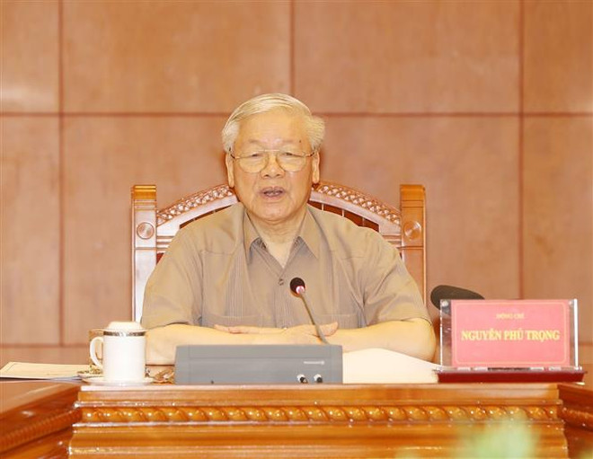 Le SG du Parti et le président Nguyen Phu Trong demande d’accélérer la lutte contre la corruption ảnh 1 Le SG du Parti et le président Nguyen Phu Trong demande d’accélérer la lutte contre la corruption ảnh 1