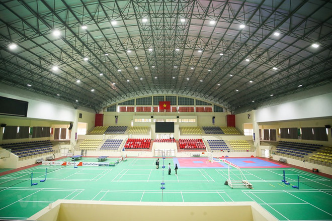 Le gymnase Hoai Duc à Hanoï est spacieux et prêt pour les SEA Games 31 ảnh 2 Le gymnase Hoai Duc à Hanoï est spacieux et prêt pour les SEA Games 31 ảnh 2