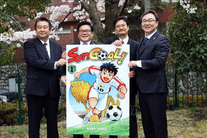Une société japonaise produit un manga sur le football vietnamien ảnh 1 Une société japonaise produit un manga sur le football vietnamien ảnh 1