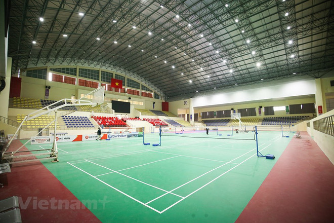 Le gymnase Hoai Duc à Hanoï est spacieux et prêt pour les SEA Games 31 ảnh 1 Le gymnase Hoai Duc à Hanoï est spacieux et prêt pour les SEA Games 31 ảnh 1