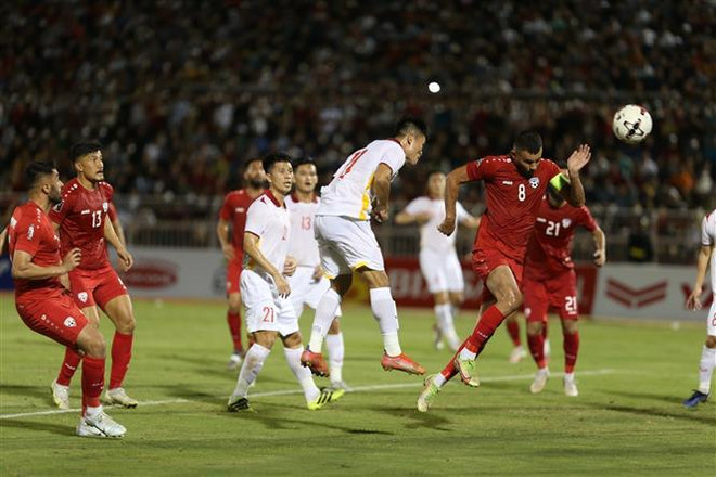 Football : le Vietnam bat l'Afghanistan 2 à 0 lors d'un match amical ảnh 1 Football : le Vietnam bat l'Afghanistan 2 à 0 lors d'un match amical ảnh 1