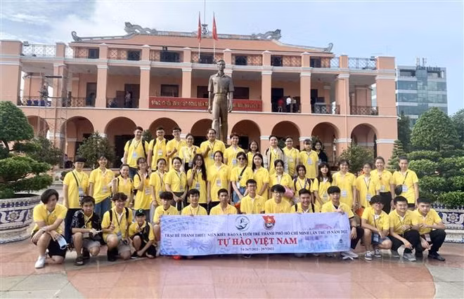 Ouverture du Camp d’été de Ho Chi Minh-Ville 2022 ảnh 1