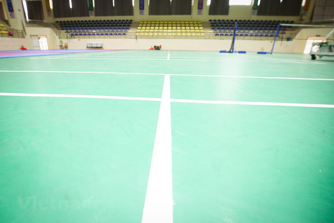 Le gymnase Hoai Duc à Hanoï est spacieux et prêt pour les SEA Games 31 ảnh 3 Le gymnase Hoai Duc à Hanoï est spacieux et prêt pour les SEA Games 31 ảnh 3