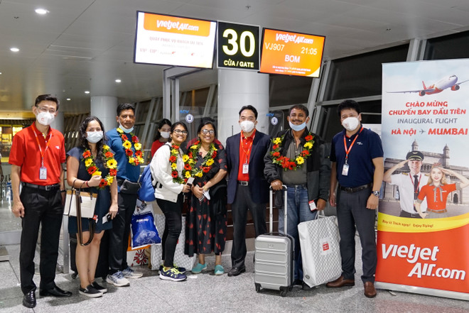 Vietjet lance des vols directs entre Hanoi/Ho Chi Minh-Ville et Mumbai ảnh 1 Vietjet lance des vols directs entre Hanoi/Ho Chi Minh-Ville et Mumbai ảnh 1