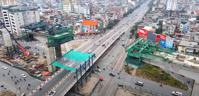 Hanoï accélère les travaux des projets clés ảnh 1