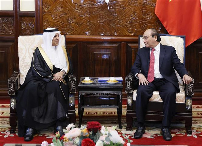 Le président Nguyen Xuan Phuc reçoit les ambassadeurs d'Arabie saoudite, d’Israël et d’Azerbaïdjan ảnh 1 Le président Nguyen Xuan Phuc reçoit les ambassadeurs d'Arabie saoudite, d’Israël et d’Azerbaïdjan ảnh 1