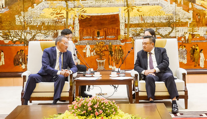 Hanoï et les localités kazakhes intensifient leurs relations de coopération ảnh 1 Hanoï et les localités kazakhes intensifient leurs relations de coopération ảnh 1