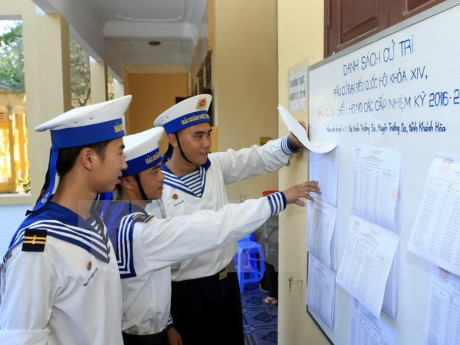 Élections à l'AN et aux conseils populaires : souhaits des électeurs de Truong Sa ảnh 1