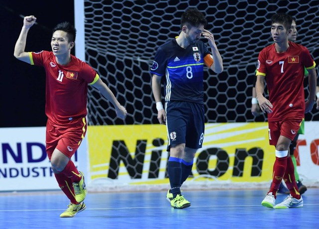 Futsal : le Vietnam qualifié pour la phase finale de la Coupe du monde 2016 ảnh 1 Futsal : le Vietnam qualifié pour la phase finale de la Coupe du monde 2016 ảnh 1