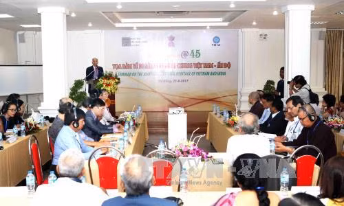 Colloque sur les patrimoines communs de la civilisation Vietnam – Inde à Da Nang ảnh 1