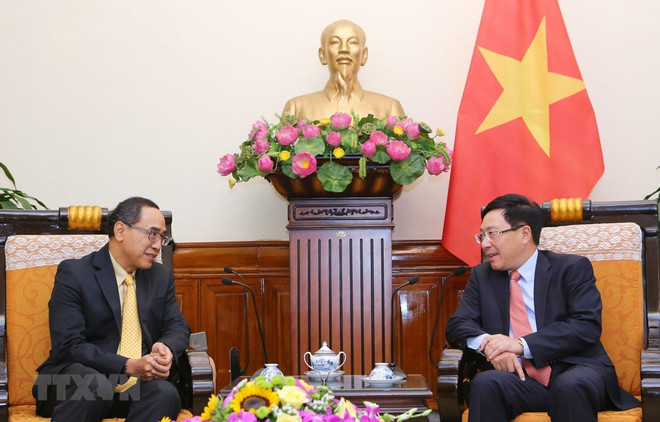 Le vice-PM Pham Binh Minh reçoit l'ambassadeur de Thaïlande ảnh 1 Le vice-PM Pham Binh Minh reçoit l'ambassadeur de Thaïlande ảnh 1