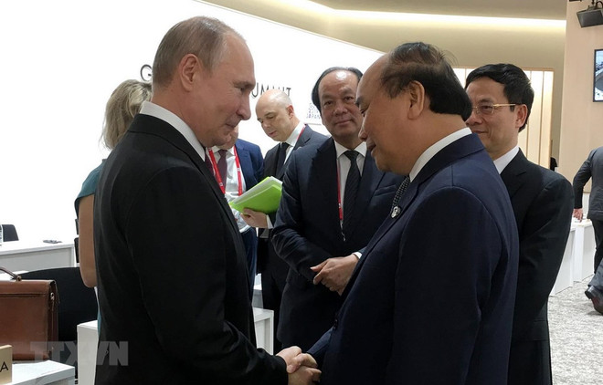 Sommet du G20 : le PM Nguyen Xuan Phuc rencontre des dirigeants étrangers ảnh 1 Sommet du G20 : le PM Nguyen Xuan Phuc rencontre des dirigeants étrangers ảnh 1