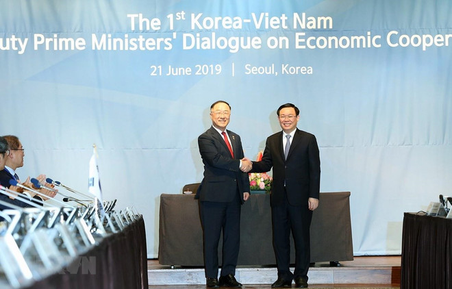 Vietnam-R. de Corée : dialogue économique au niveau de vice-Premier ministre ảnh 1 Vietnam-R. de Corée : dialogue économique au niveau de vice-Premier ministre ảnh 1