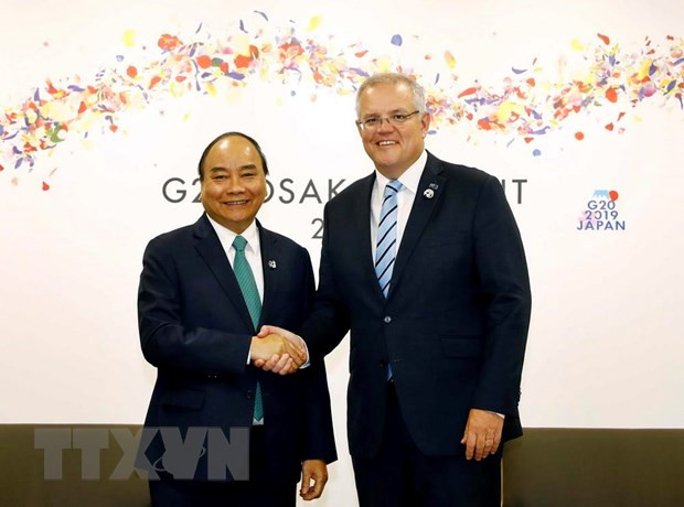 Sommet du G20 : le PM Nguyen Xuan Phuc rencontre des dirigeants étrangers ảnh 2 Sommet du G20 : le PM Nguyen Xuan Phuc rencontre des dirigeants étrangers ảnh 2