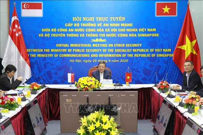 Le Vietnam et Singapour discutent de leur coopération en matière de cybersécurité ảnh 1 Le Vietnam et Singapour discutent de leur coopération en matière de cybersécurité ảnh 1