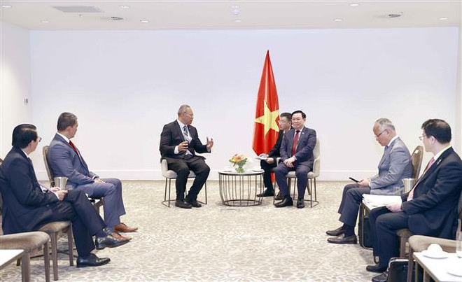 Le président de l’AN vietnamienne reçoit des chefs d'entreprise néo-zélandais ảnh 1 Le président de l’AN vietnamienne reçoit des chefs d'entreprise néo-zélandais ảnh 1