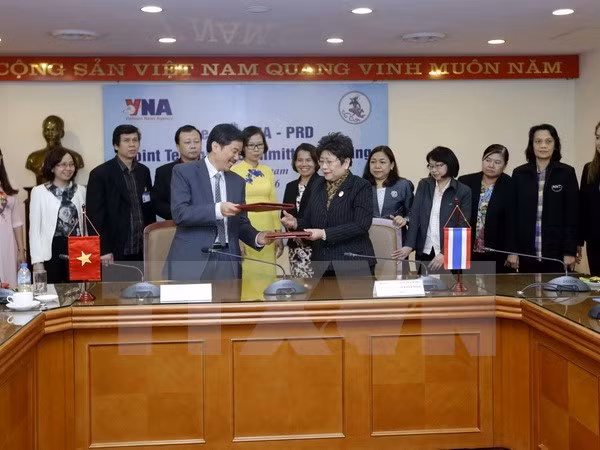 Vietnam-Thaïlande : VNA et PRD intensifient leur coopération dans la communication ảnh 1