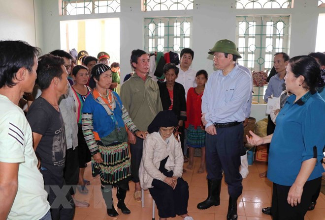 Crues : un vice-président de l’Assemblée nationale se rend à Lai Chau ảnh 1 Crues : un vice-président de l’Assemblée nationale se rend à Lai Chau ảnh 1