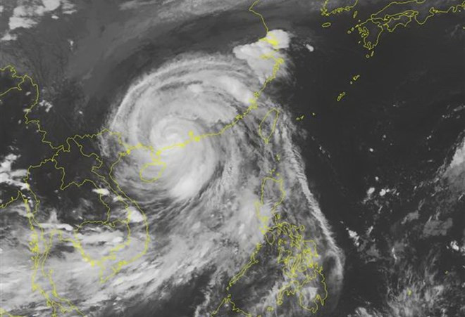 De fortes pluies sont prévues en raison du typhon Mangkhut ảnh 1 De fortes pluies sont prévues en raison du typhon Mangkhut ảnh 1