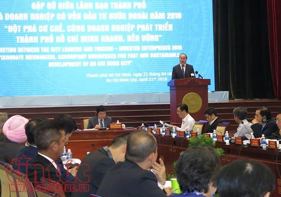 Hô Chi Minh-Ville s’engage à créer les meilleures conditions aux entreprises ​ ảnh 1
