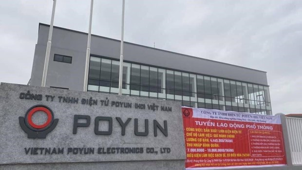 Hai Duong: tous les ouvriers de la société Poyun Electronics mis en quarantaine concentrée ảnh 1 Hai Duong: tous les ouvriers de la société Poyun Electronics mis en quarantaine concentrée ảnh 1