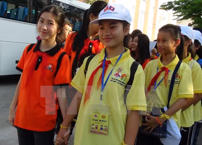 Colonie de vacances d’été pour enfants Vietnam-Laos ảnh 1