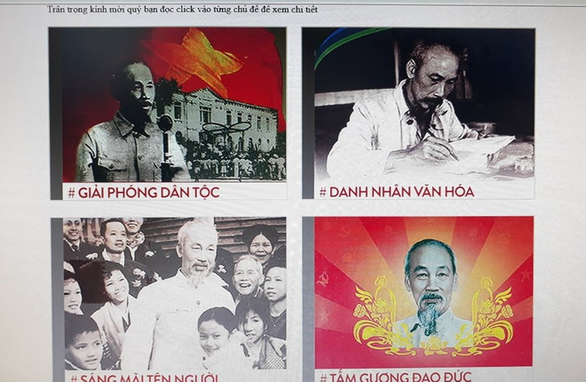 Diverses expositions célébrant le 130e anniversaire de la naissance du Président Hô Chi Minh ảnh 2 Diverses expositions célébrant le 130e anniversaire de la naissance du Président Hô Chi Minh ảnh 2