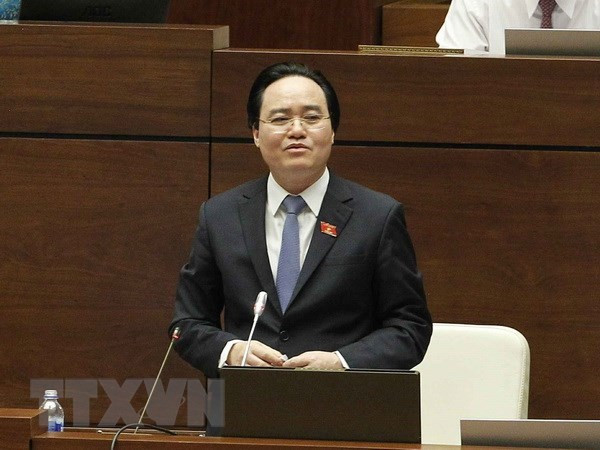 AN: le ministre de l'Éducation et de la Formation clarifie des questions du secteur éducatif ảnh 1 AN: le ministre de l'Éducation et de la Formation clarifie des questions du secteur éducatif ảnh 1