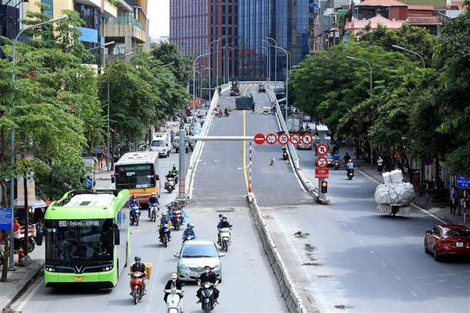 Hanoi : autopont Chua Bôc – Pham Ngoc Thach ouvet à la circulation ảnh 2 Hanoi : autopont Chua Bôc – Pham Ngoc Thach ouvet à la circulation ảnh 2