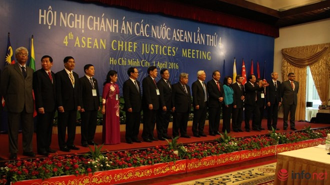 Conférence des présidents des cours suprêmes de l’ASEAN à Ho Chi Minh-Ville ảnh 1 Conférence des présidents des cours suprêmes de l’ASEAN à Ho Chi Minh-Ville ảnh 1