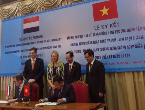 Ho Chi Minh-Ville et les Pays-Bas coopèrent face aux changements climatiques ảnh 1 Ho Chi Minh-Ville et les Pays-Bas coopèrent face aux changements climatiques ảnh 1