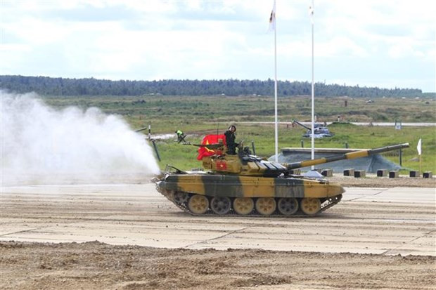 L'équipe de chars du Vietnam se qualifie pour les demi-finales des Jeux militaires internationaux 2020 ảnh 1 L'équipe de chars du Vietnam se qualifie pour les demi-finales des Jeux militaires internationaux 2020 ảnh 1