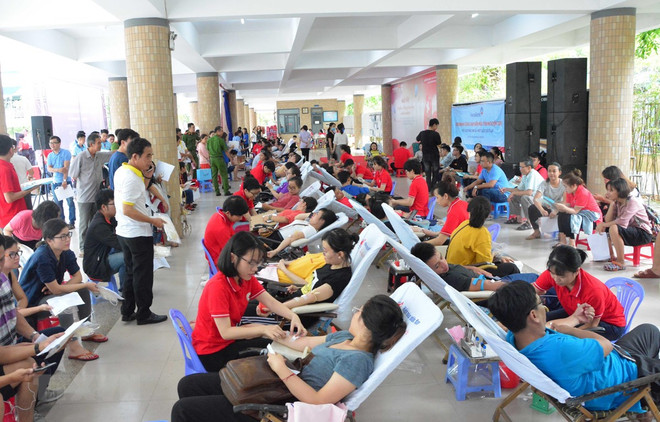 Fête du don de sang volontaire à Da Nang ảnh 1 Fête du don de sang volontaire à Da Nang ảnh 1