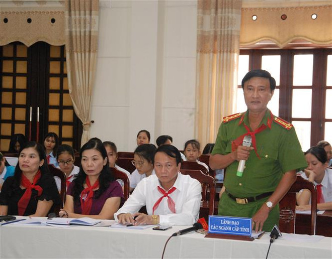 Forum « Députés de l’Assemblée nationale et les enfants » à Quang Tri ảnh 1 Forum « Députés de l’Assemblée nationale et les enfants » à Quang Tri ảnh 1