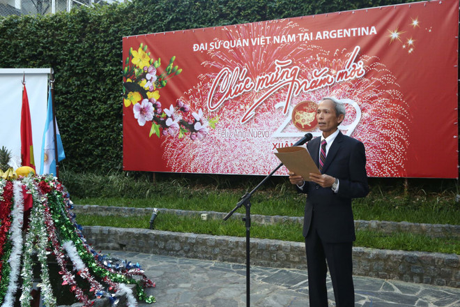 La diaspora vietnamienne en Argentine célèbre le Têt ảnh 1 La diaspora vietnamienne en Argentine célèbre le Têt ảnh 1