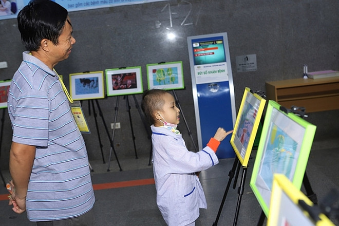 L’exposition “Green Hope” au chevet des patients pédiatriques ảnh 1