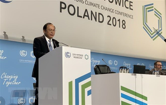 Le Vietnam appelle à s'unir face au changement climatique ảnh 1 Le Vietnam appelle à s'unir face au changement climatique ảnh 1