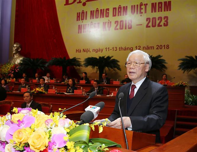 Congrès de l’Association des paysans: le président Nguyên Phu Trong montre la voie ảnh 1 Congrès de l’Association des paysans: le président Nguyên Phu Trong montre la voie ảnh 1