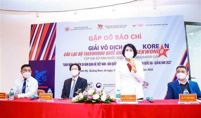 Prochainement le Tournoi national des clubs de taekwondo 2022 ảnh 2 Prochainement le Tournoi national des clubs de taekwondo 2022 ảnh 2