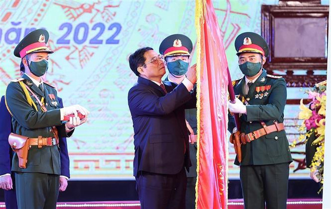 Le PM Pham Minh Chinh à la célébration du 30e anniversaire de refondation de Soc Trang ảnh 3 Le PM Pham Minh Chinh à la célébration du 30e anniversaire de refondation de Soc Trang ảnh 3