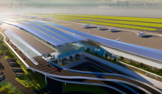 Le plan architectural du terminal T3 de l’aéroport de Tân Son Nhât est inspiré de l'ao dai ảnh 1 Le plan architectural du terminal T3 de l’aéroport de Tân Son Nhât est inspiré de l'ao dai ảnh 1