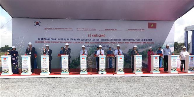 Mise en chantier de la section Tan Van - Nhon Trach de la 3e périphérique de Ho Chi Minh-Ville ảnh 1 Mise en chantier de la section Tan Van - Nhon Trach de la 3e périphérique de Ho Chi Minh-Ville ảnh 1