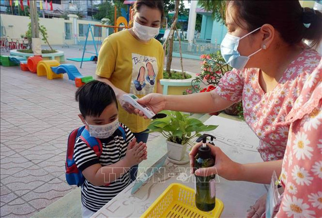 Ho Chi Minh-Ville: bonne préparation pour la réouverture des écoles maternelles et élémentaires ảnh 1 Ho Chi Minh-Ville: bonne préparation pour la réouverture des écoles maternelles et élémentaires ảnh 1