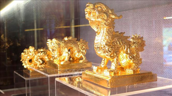 Des copies de sceaux de la dynastie des Nguyên exposées à Thua Thiên-Huê ảnh 2 Des copies de sceaux de la dynastie des Nguyên exposées à Thua Thiên-Huê ảnh 2