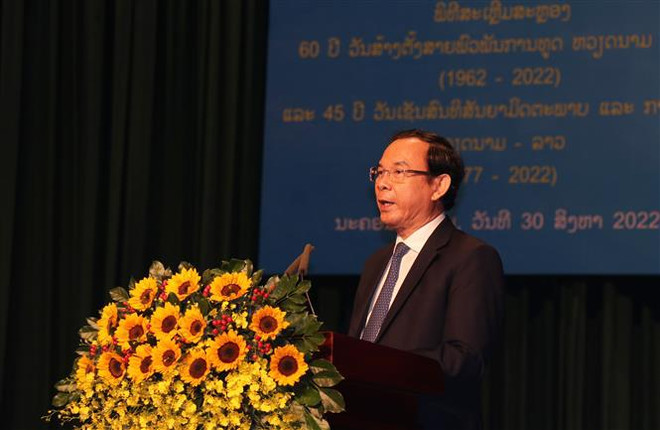 Ho Chi Minh-Ville fête les 60 ans des relations diplomatiques Vietnam-Laos ảnh 2 Ho Chi Minh-Ville fête les 60 ans des relations diplomatiques Vietnam-Laos ảnh 2